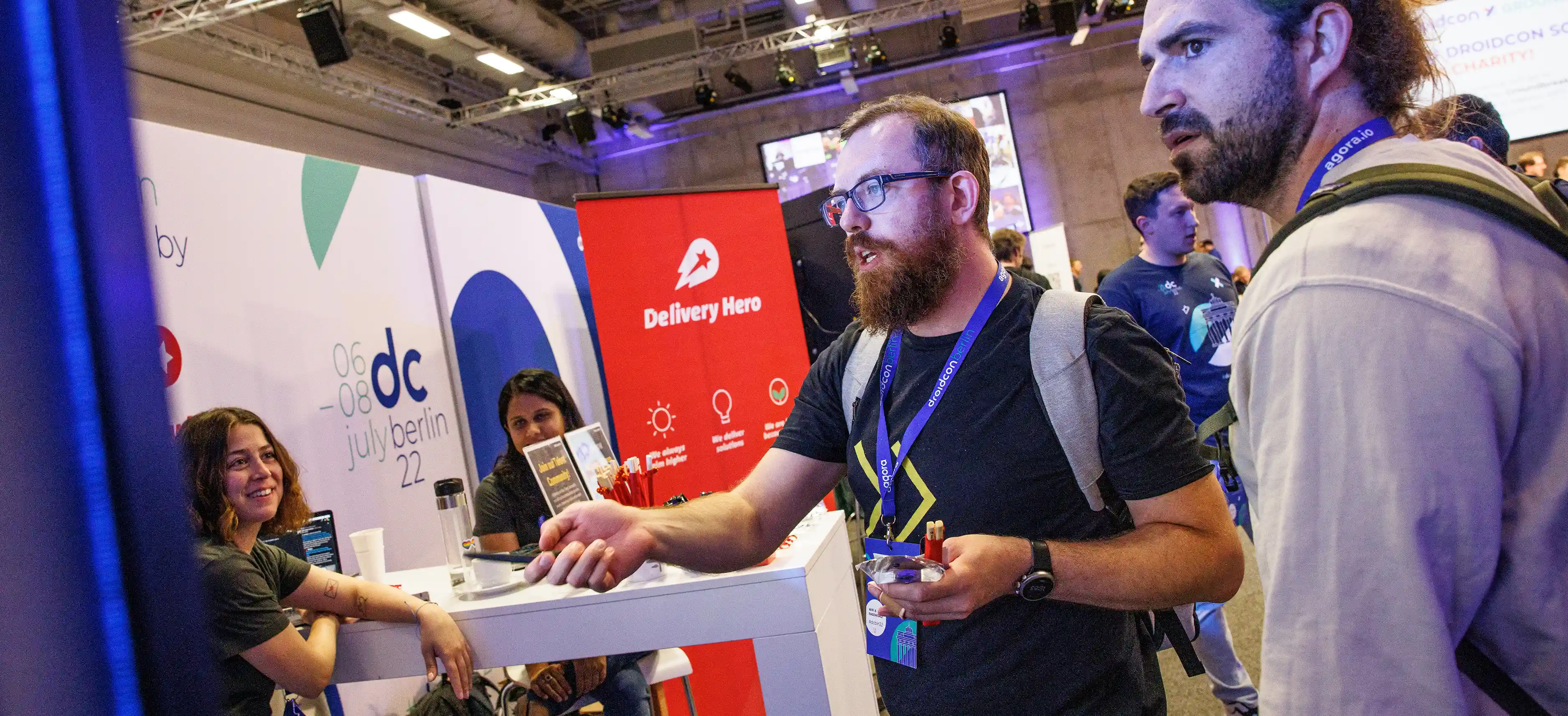 Team Delivery Hero at Droidcon Berlin 2022