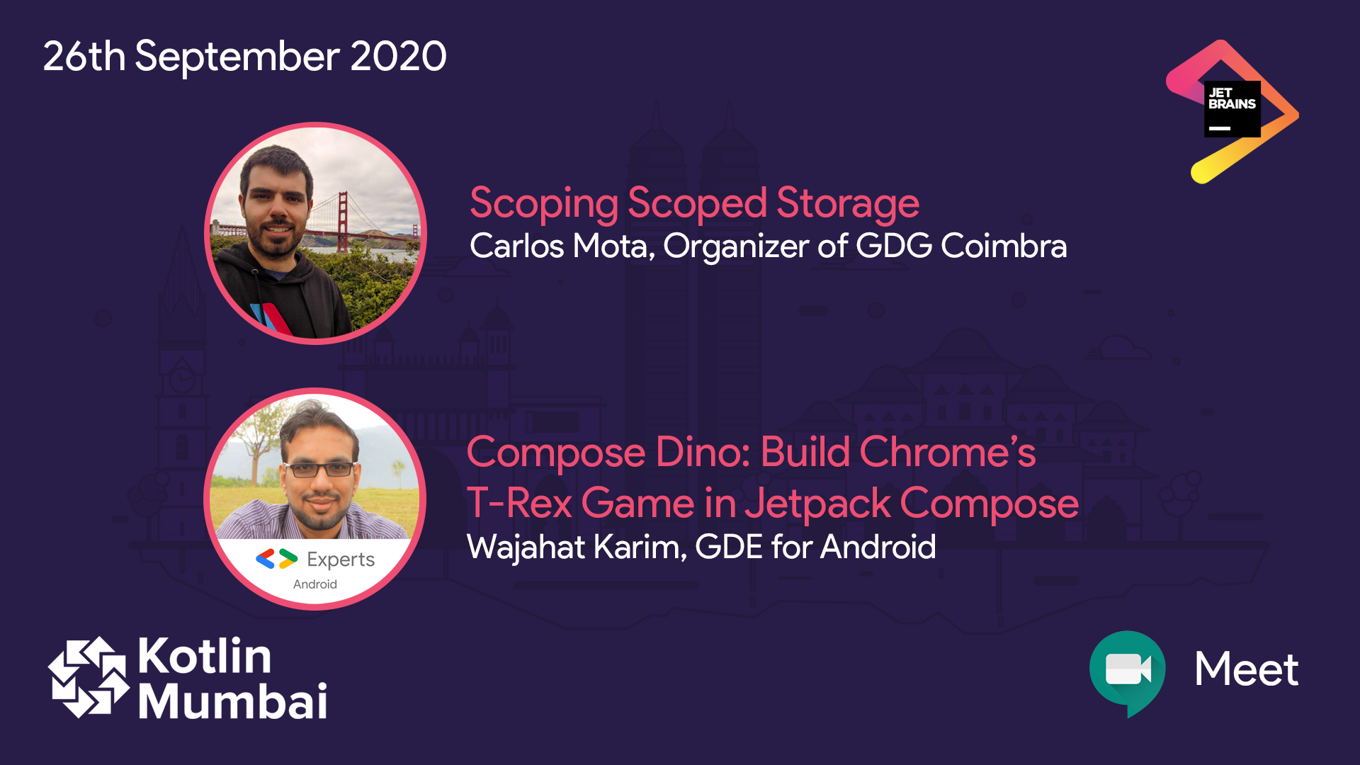 Carlos Mota talks about scoped storage and Wajahat Karim, GDE for Android talks about game development with Jetpack Compse on Android